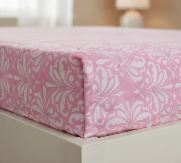 arabe-rosa-04 Funda De Colchon Con Cierre De 80 X 1.90 X 18