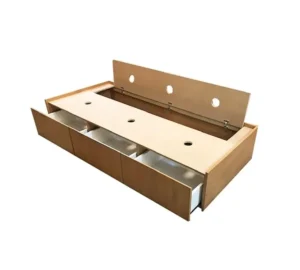 Base Box Sommier Plaza Y Media 3 Cajones 0,90 X 1,90 No Aplica